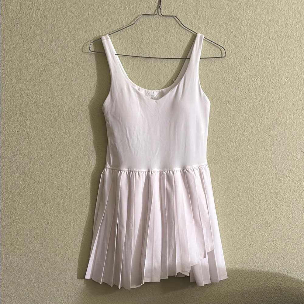 OFFLINE By Aerie "Tiebreaker" pleated Tennis Dress
